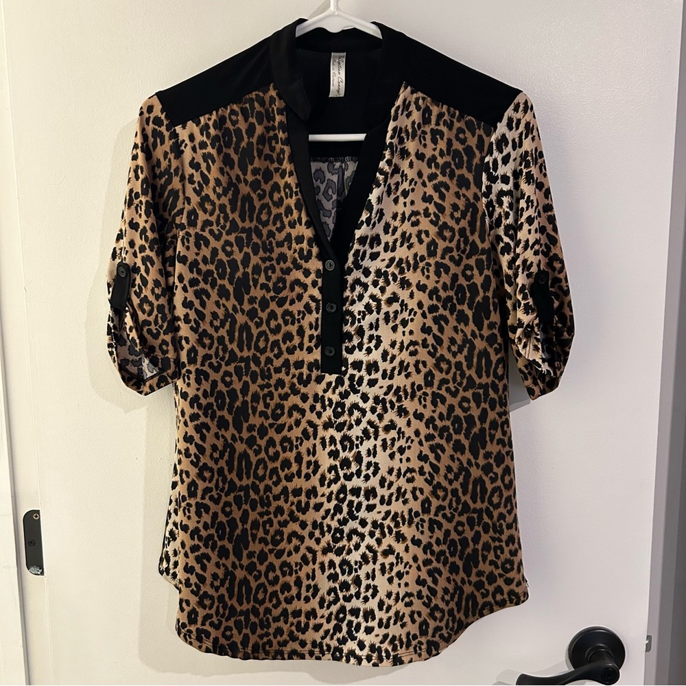 Cheetah Print Top